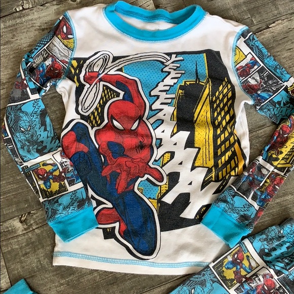 Disney size 8 kids spider man pajamas - Picture 2 of 3